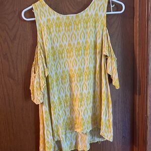 Xhilaration Cold Shoulder Blouse